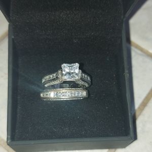 Woman's engagement ring